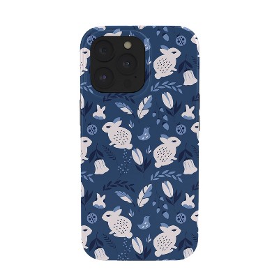 BlueLela Rabbits and Flowers Snap iPhone Case - Society6