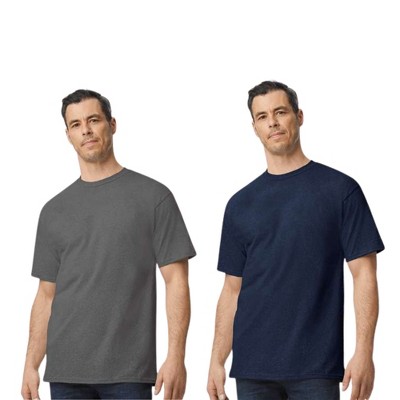 EG PRO Tall Men T Shirts Crew Neck Tee Cotton Plain Shirts