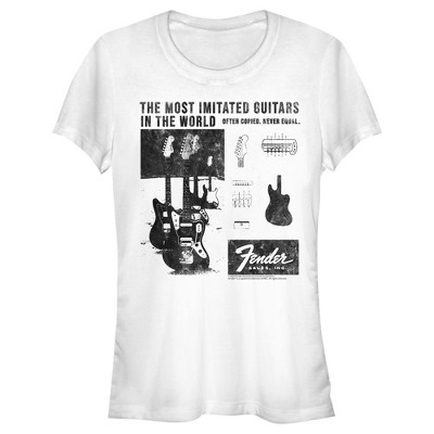 Juniors Womens Fender The Most Imitated T-Shirt