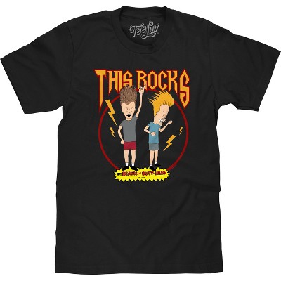 Tee Luv Beavis and Butthead This Rocks! T-Shirt