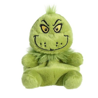 Aurora Mini Palm Pals Grinch Dr. Seuss Whimsical Stuffed Animal Green 5"