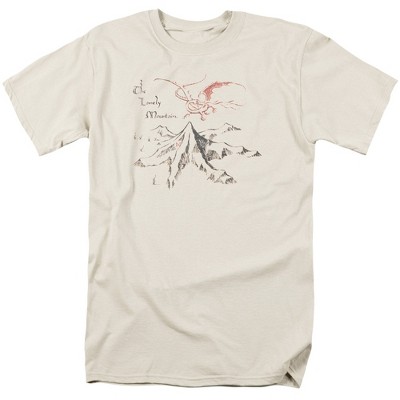 Men's The Hobbit Lonely Mountain T-Shirt