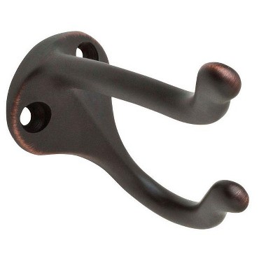 Ives Medium Aged Bronze Aluminum 1-1/4 in. L Coat/Hat Hook 35 lb  - Case of 1 - 1 each