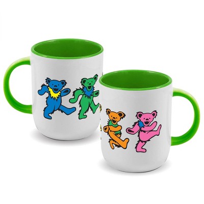 ICUP, Inc. Grateful Dead Dancing Bears 20oz Ceramic Coffee Mug