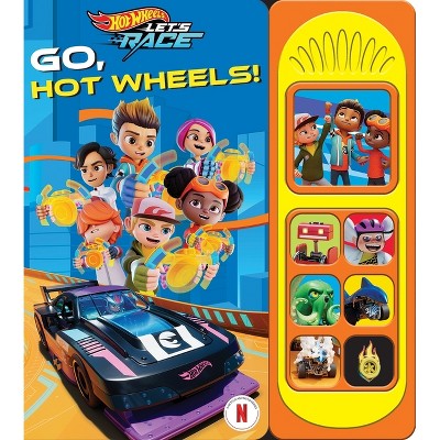 Hot Wheels Let's Race: Go, Hot Wheels! Sound Book - by  Pi Kids (Mixed Media Product)
