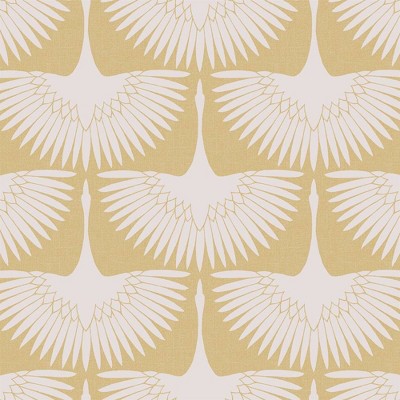 Tempaper Feather Flock Peel and Stick Wallpaper