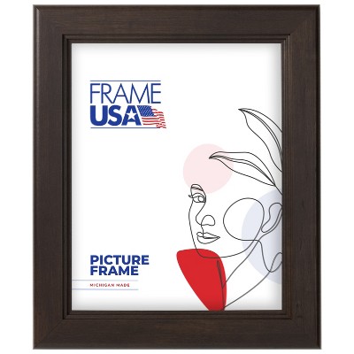 Modern Living Mocha Walnut Single Image Picture Frame