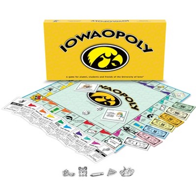 Late for the Sky: University of Iowa - Iowaopoly Monopoly Board Game