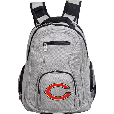 NFL Chicago Bears Premium 19" Laptop Backpack - Gray