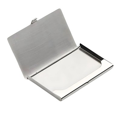 Kitcheniva Stainless Steel Metal Card Holder Case