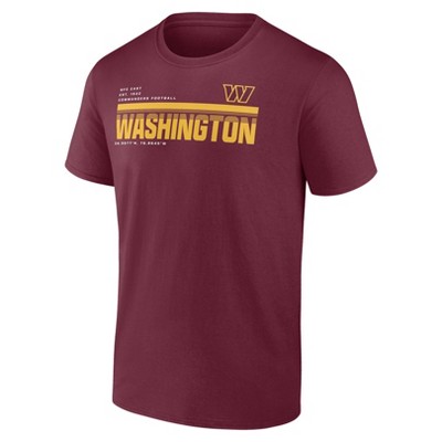 NFL Washington Commanders Men's Bi-Blend T-Shirt