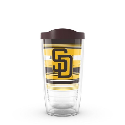 MLB San Diego Padres 16oz Hype Stripes Classic Tumbler