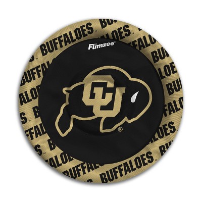 NCAA Colorado Buffaloes Flimzee Flying Disc: Polyester Toy for Ages 2+