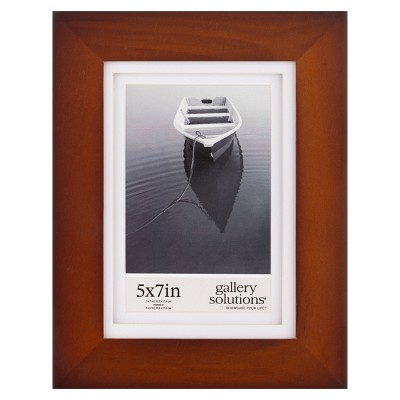 Gallery Solutions Flat Tabletop Wall Frame with Double Mat Image