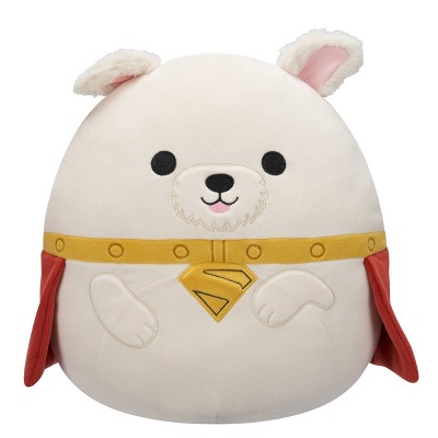 DC Comics Krypto 12" Squishmallow Plush (Target Exclusive): Polyester Stuffed Animal Dog Character