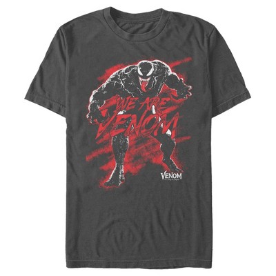 Men's Marvel Venom: Let There be Carnage We are Venom Red T-Shirt