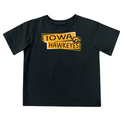 NCAA Iowa Hawkeyes Toddler Boys' 2pk Short Sleeve and Long Sleeve T-Shirts