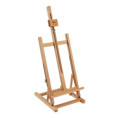 KINGART Wood Tabletop H-Frame Easel