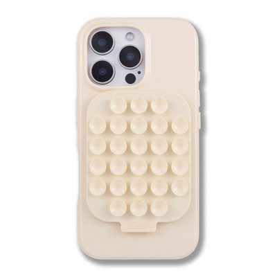 Sonix iPhone 16 Pro Suction Case with MagSafe - Linen: Compatible TPU Cover