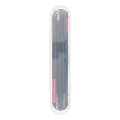 Unique Bargains Professional Pimple Extractor Tool Kit Green 1 Set