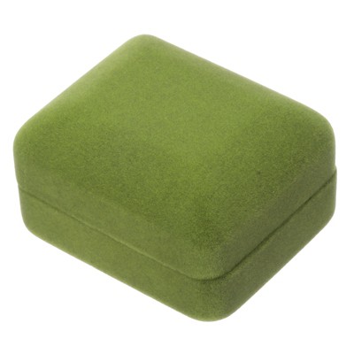Unique Bargains Velvet Paper Cuboid Jewelry Display Box
