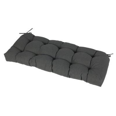 Aoodor Outdoor Polyester Tufted Bench Cushion, Water-resistant & Fade-Resistant, Cushion for Window, Love Seat, Rattan Bench, Piano Bench