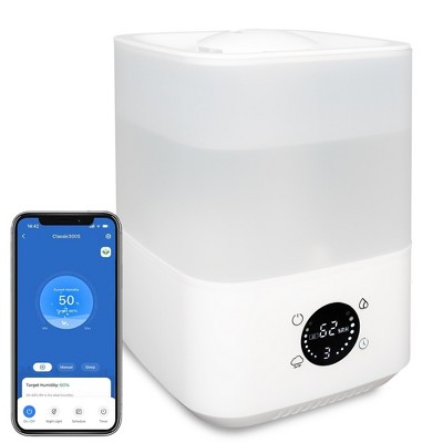 SUGIFT 4L Cool Mist Humidifiers,  Humidifier for Smart App & Voice Control  for Bedroom Large Room Home, White
