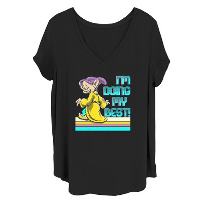 Women's Snow White and the Seven Dwarfs Dopey I'm Doing My Best T-Shirt