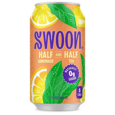 Swoon Sugar Free Half and Half Black Tea and Lemonade - 12 fl oz