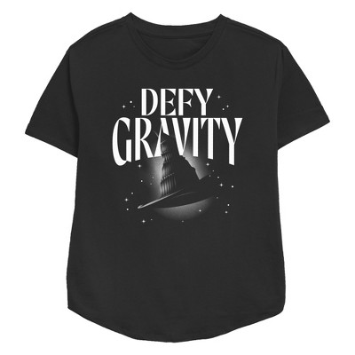 Women's Wicked Defy Gravity Witch Hat T-Shirt