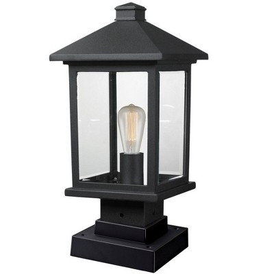 Z-Lite Portland 1 - Light Lantern in  Black