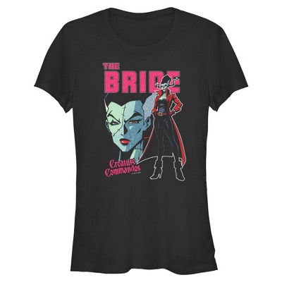 Juniors Creature Commandos The Bride Pose T Shirt