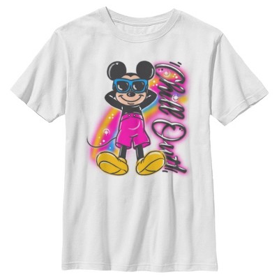 Boy's Disney Mickey Mouse Chill Out Airbrushed T-Shirt
