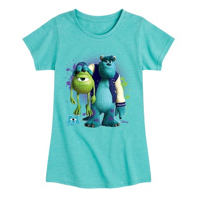 Girls' - Disney - Mike And Sully Fitted Short Sleeve Graphic T-Shirt