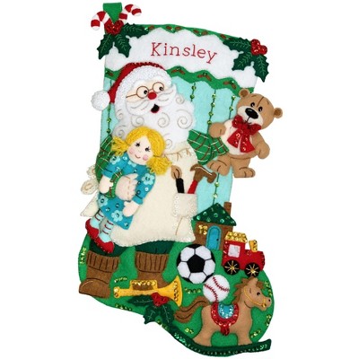Toymaker Felt Stocking Kit by MerryStockings