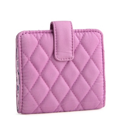 Vera Bradley Women's Outlet Cotton Small Essential Tab Wallet