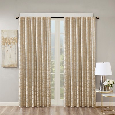 Grungis 50x95 Inch Jacquard Blackout Curtain for Living Room,Bedroom(Only 1 Pc Panel)