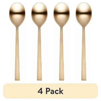(4 pack) Stainless Steel Dinner Spoon