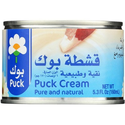 Puck Cream Pure and Natural - Case of 6 - 5.3 fl oz