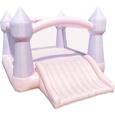 Bounceland Party Castle Cotton Candy Bounce House - Pink