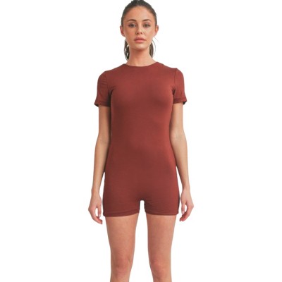 Slickblue Solid Color Bodycon Jumpsuit for Women - Curve-Hugging Fit, Stretch Fabric - Color & Size Options