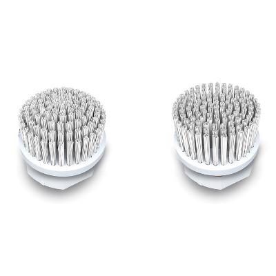 Skadu™ Power Scrubber Attachment Kit with Corner and Flat Bristle Brushes, White in Blue