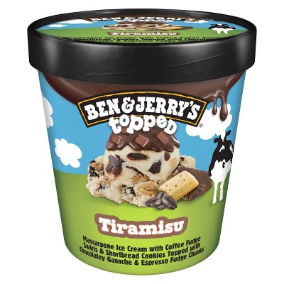 Ben & Jerry's Topped Tiramisu Ice Cream - 15.2oz