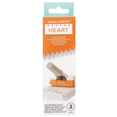 We R Multi Cinch Cartridge-Heart Punch