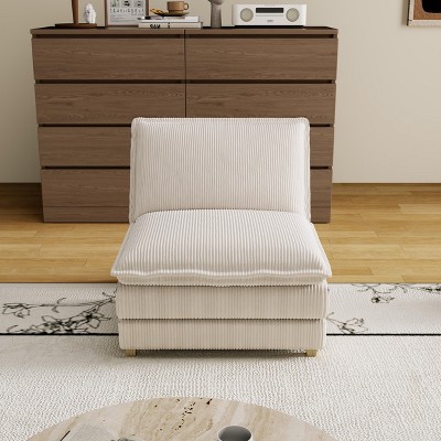 Modular Sectional Sofa,Deep Seat Couch for Living Room , Modern L-Shaped Sofa for Living Room Bedroom Apartment,BEIGE