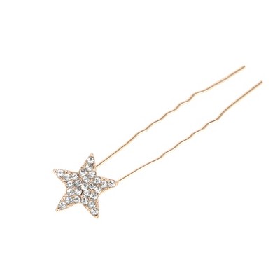Unique Bargains Fashion Pentacle Hair Pins 1 Pc
