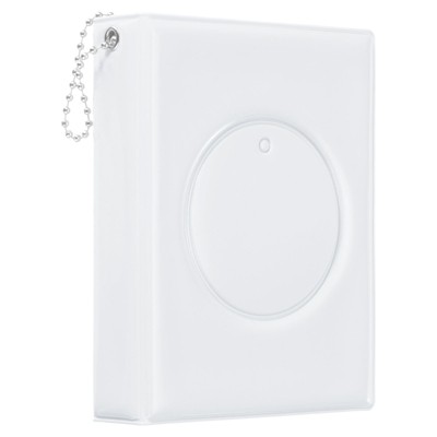 Unique Bargains Mini PVC Material Photocard Binder Album with 32 Pockets 4.3"x3.3" 1 Pc