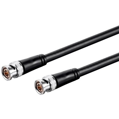 Monoprice HD-SDI RG6 BNC Cable - 1.5 Feet - Black | For Use In HD-Serial Digital Video Transfer, Mobile Apps, HDTV Upgrades, Broadband Facilities -
