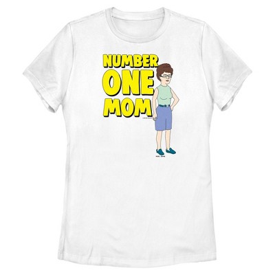 Womens King of the Hill Peggy Number One Mom T Shirt