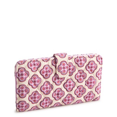 Vera Bradley Women's Outlet Cotton Medium Essential Tab Wallet